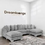 Dream U-Shaped Scatter-Back Sofa – Luxurious Comfort with Customizable Options