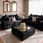 Dream Lilly Ribbed 3+2 Sofa Set – Channel Tufted Comfort