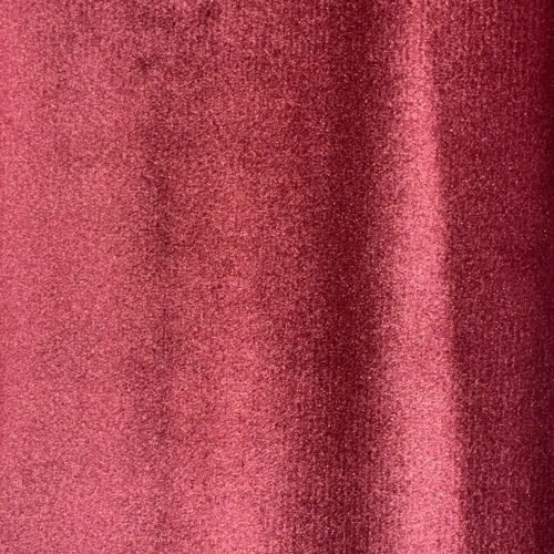 Burgundy Plush Velvet